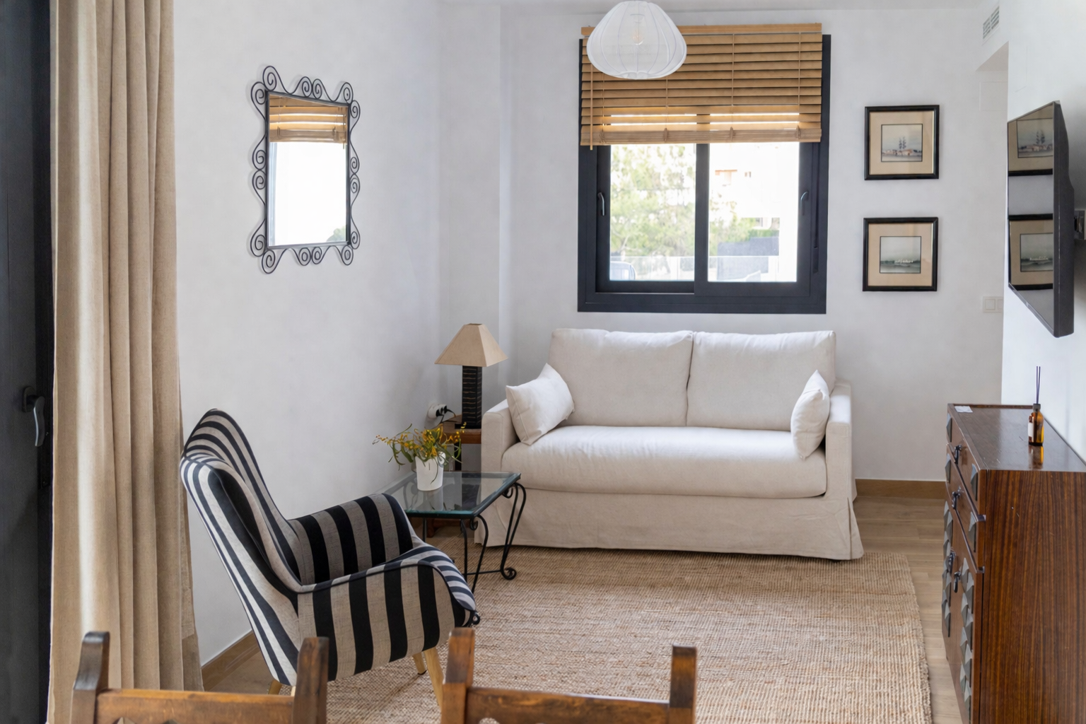 Living room with sofa